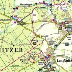 GROßENHAINER PFLEGE WESTLAUSITZ DER SCHR - Wanderkarte