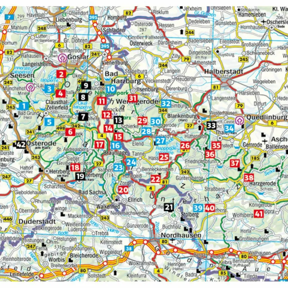 HARZ - Wanderführer