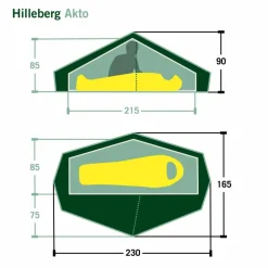 Hilleberg AKTO - Einpersonenzelt