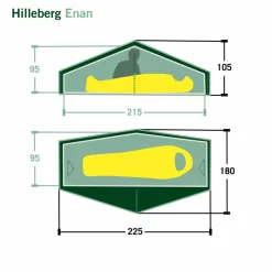 Hilleberg ENAN - Einpersonenzelt