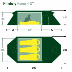 Hilleberg KERON 4 GT - Tunnelzelt