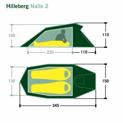 Hilleberg NALLO 2 - Tunnelzelt