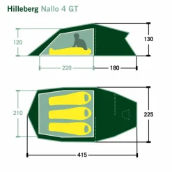 Hilleberg NALLO 4 GT - Tunnelzelt