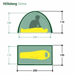 Hilleberg UNNA - Einpersonenzelt