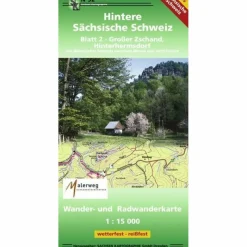 HINTERE SÄCHSISCHE SCHWEIZ BLATT 2 - Wanderkarte