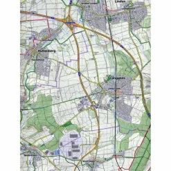 HINTERTAUNUS OST 1:25.000, BLATT 47-55 - Wanderkarte