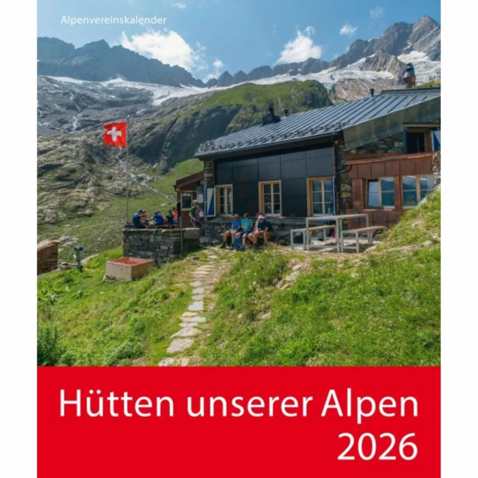 HÜTTEN UNSERER ALPEN 2026 - Kalender