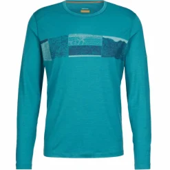 Icebreaker M MERINO 200 OASIS LS CREWE ELEVATION LINE Herren - Langarmshirt