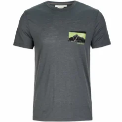 Icebreaker M MERINO 150 TECH LITE SS TEE INFOGRAPHIC Herren - Funktionsshirt