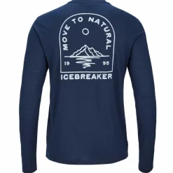 Icebreaker M MERINO 150 TECH LITE LS TEE ROAD TO COOK Herren - Langarmshirt