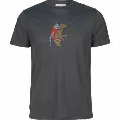 Icebreaker MEN MERINO 150 TECH LITE SS TEE BEAR CATCH Herren - Funktionsshirt