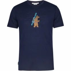Icebreaker MEN MERINO 150 TECH LITE SS TEE BEAR TOUR Herren - Funktionsshirt