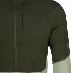 Icebreaker MEN MERINO BLEND 200 REALFLEECE DESCENDER LS HALF ZIP Herren - Funktionsshirt