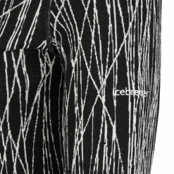 Icebreaker W MERINO 260 TECH VERTEX LS HALF ZIP DELTA LINES AOP Damen - Baselayer