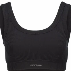 Icebreaker WOMEN MERINO BLEND RIB LOTUS BRA Damen - Sport BH