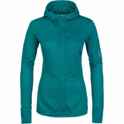 Icebreaker WOMEN MERINO BLEND 200 REALFLEECE DESCENDER LS ZIP HOODIE Damen - Kapuzenjacke