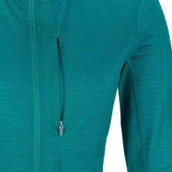 Icebreaker WOMEN MERINO BLEND 200 REALFLEECE DESCENDER LS ZIP HOODIE Damen - Kapuzenjacke
