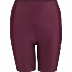 Inaska SHORT HIGH WAIST TIGHT CHILL DARK BERRY Damen - Shorts