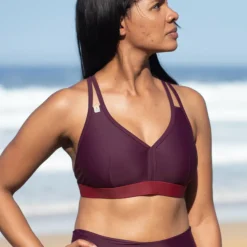 Inaska TOP WILD DARK BERRY Damen - Bikini
