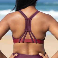 Inaska TOP WILD DARK BERRY Damen - Bikini