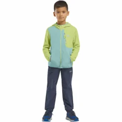 Jack Wolfskin ACTAMIC GRID MIDLAYER K Kinder - Fleecejacke