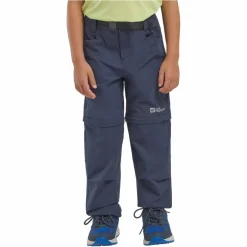 Jack Wolfskin ACTIVE ZIP OFF PANTS K Kinder - Softshellhose