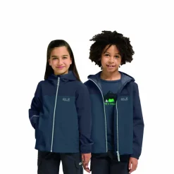 Jack Wolfskin ADVENTURETRIBE 2L JKT K Kinder - Regenjacke