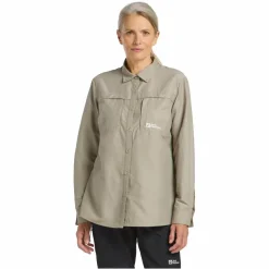 Jack Wolfskin BARRIER L/S SHIRT W Damen - Outdoor Bluse