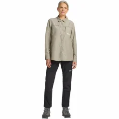 Jack Wolfskin BARRIER L/S SHIRT W Damen - Outdoor Bluse