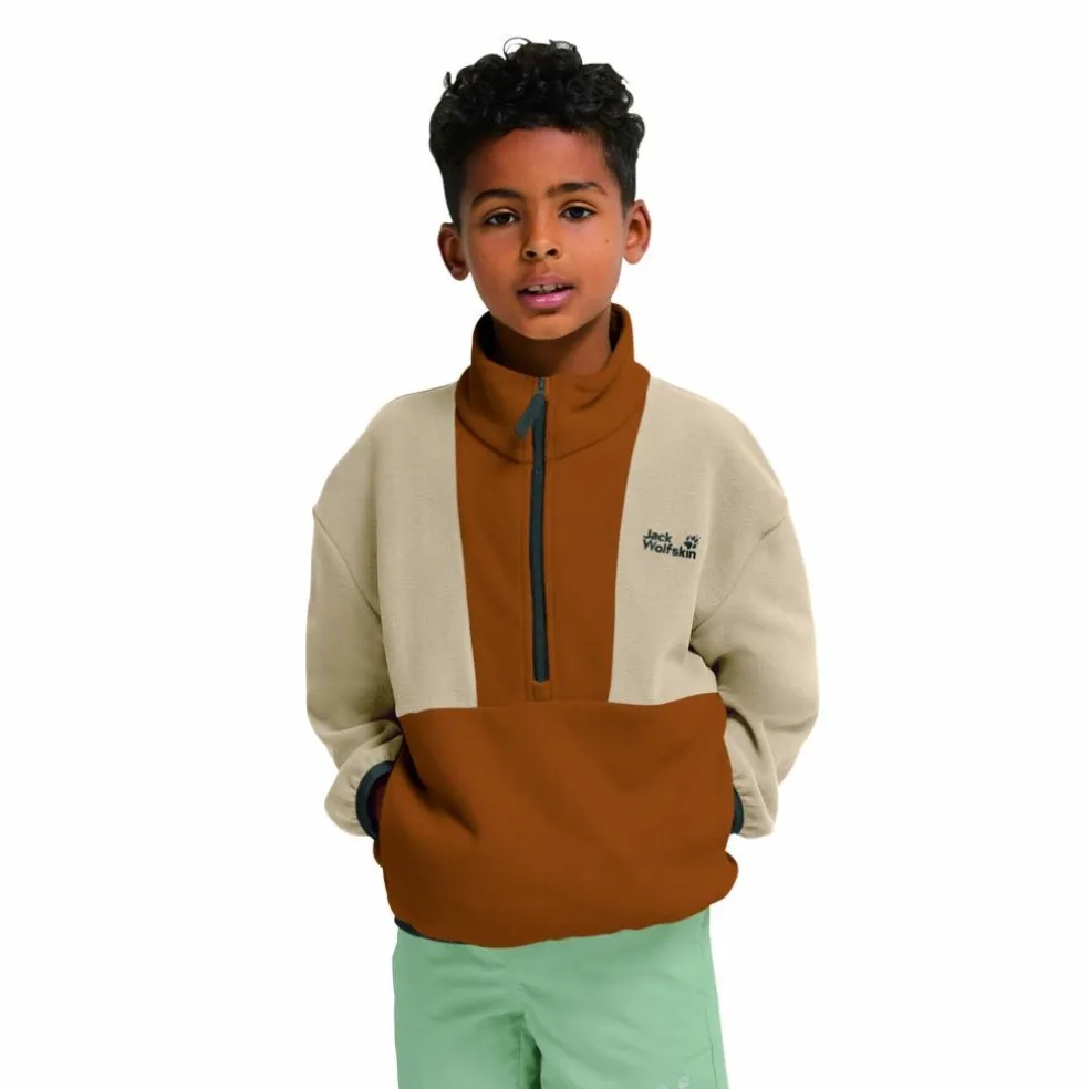 Jack Wolfskin COLORBLOCK TAUNUS HZ K Kinder - Fleecepullover