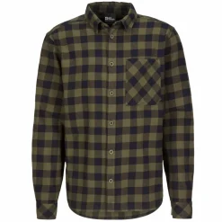 Jack Wolfskin LITE FLANNEL SHIRT M Herren - Flanellhemd