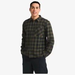Jack Wolfskin LITE FLANNEL SHIRT M Herren - Flanellhemd