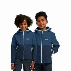 Jack Wolfskin SANDBIRD HOODED JKT K Kinder - Softshelljacke