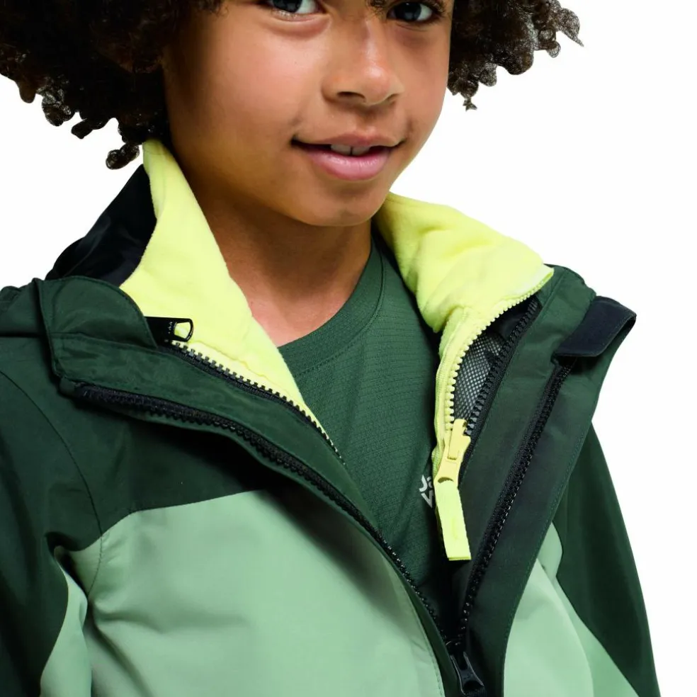 Jack Wolfskin TRAILVENTURE 2L JKT K Kinder - Regenjacke