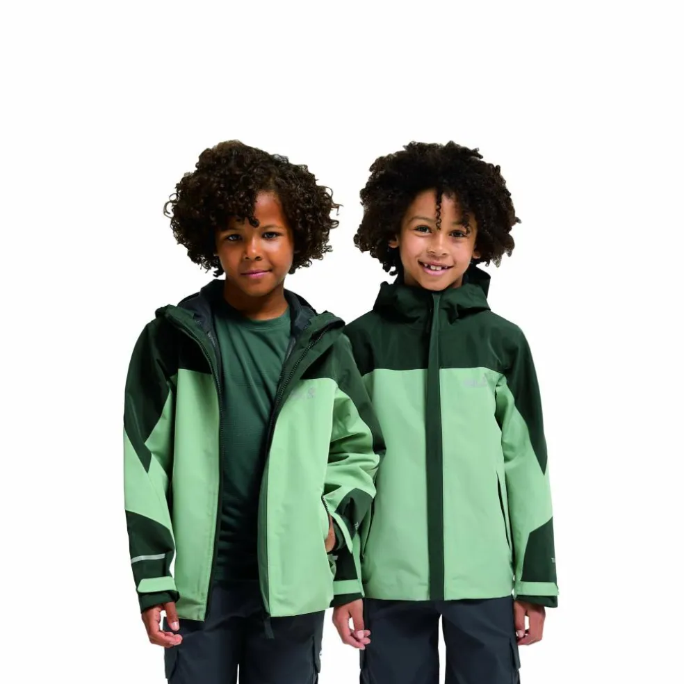 Jack Wolfskin TRAILVENTURE 2L JKT K Kinder - Regenjacke