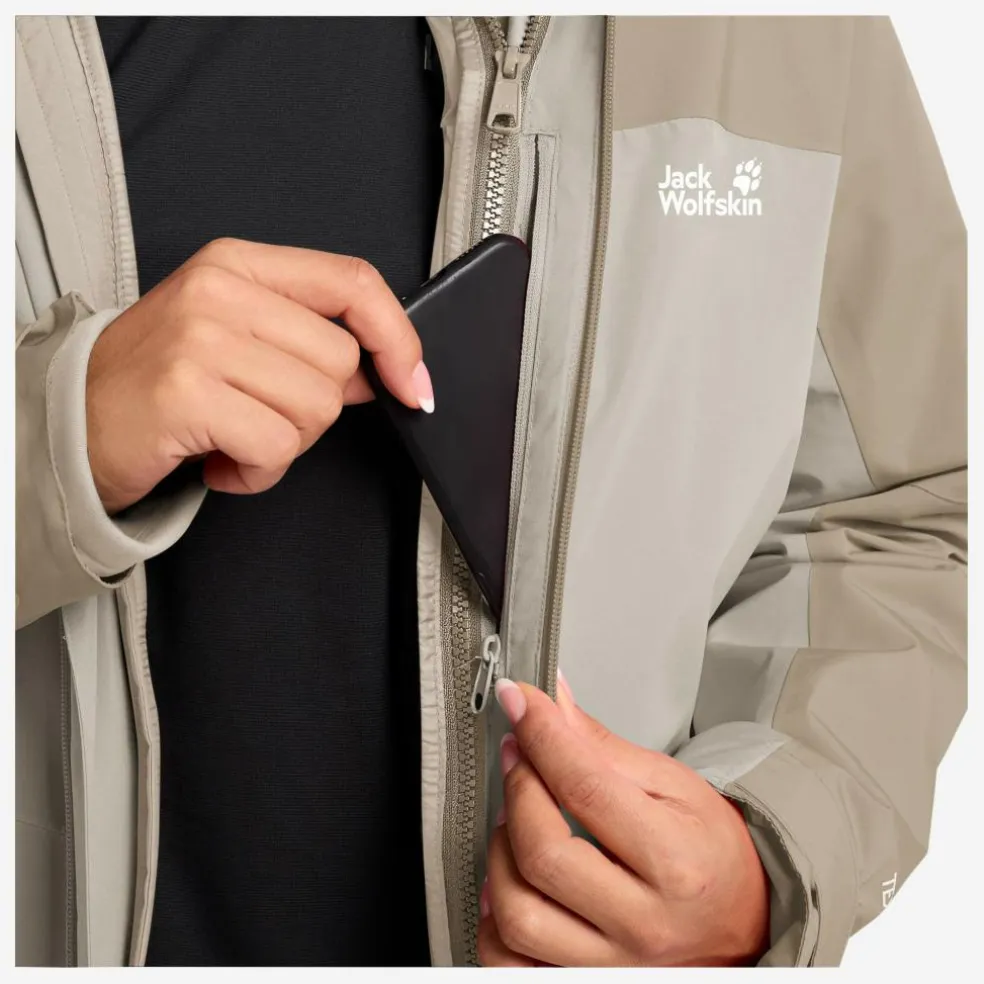 Jack Wolfskin WILD PLACES 3IN1 JKT W Damen - Doppeljacke