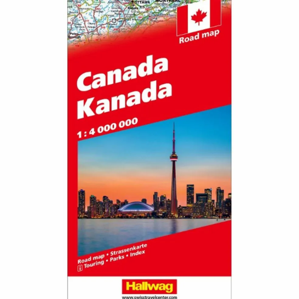 KANADA 1 : 4 000 000 - Straßenkarte