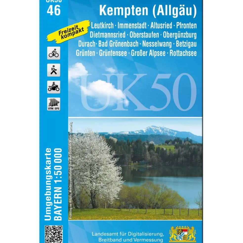 KEMPTEN (ALLGÄU) 1 : 50 000 (UK50-46)