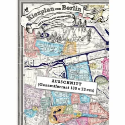 KIEZPLAN VON BERLIN - Karte