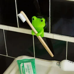Kikkerland FROG TOOTHBRUSH HOLDER - Zahnpflege