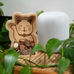 Kikkerland LUCKY CAT MONEY BANK