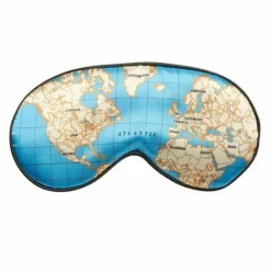Kikkerland MAPS ULTRA SOFT SLEEP MASK - Schlafbrille
