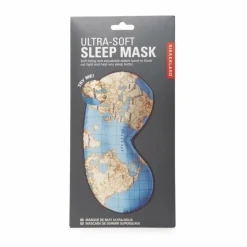 Kikkerland MAPS ULTRA SOFT SLEEP MASK - Schlafbrille