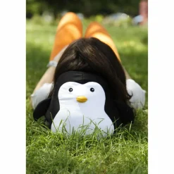Kikkerland ZIP & FLIP PENGUIN HEAD REST - Nackenkissen