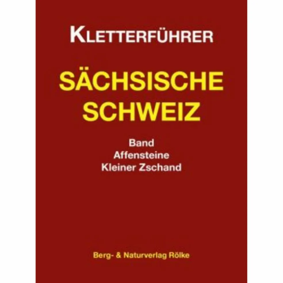 KLETTERFÜHRER SÄCHS. SCHWEIZ AFFENSTEINE