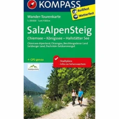 KOKA-2507 SALZ-ALPEN-STEIG - Wanderkarte