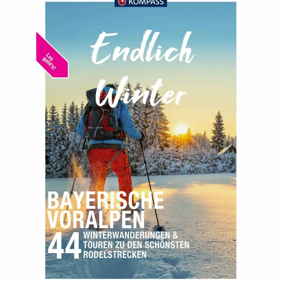 KOMPASS ENDLICH ENDLICH WINTER, BAYERISCHE VORALPEN - Wanderführer