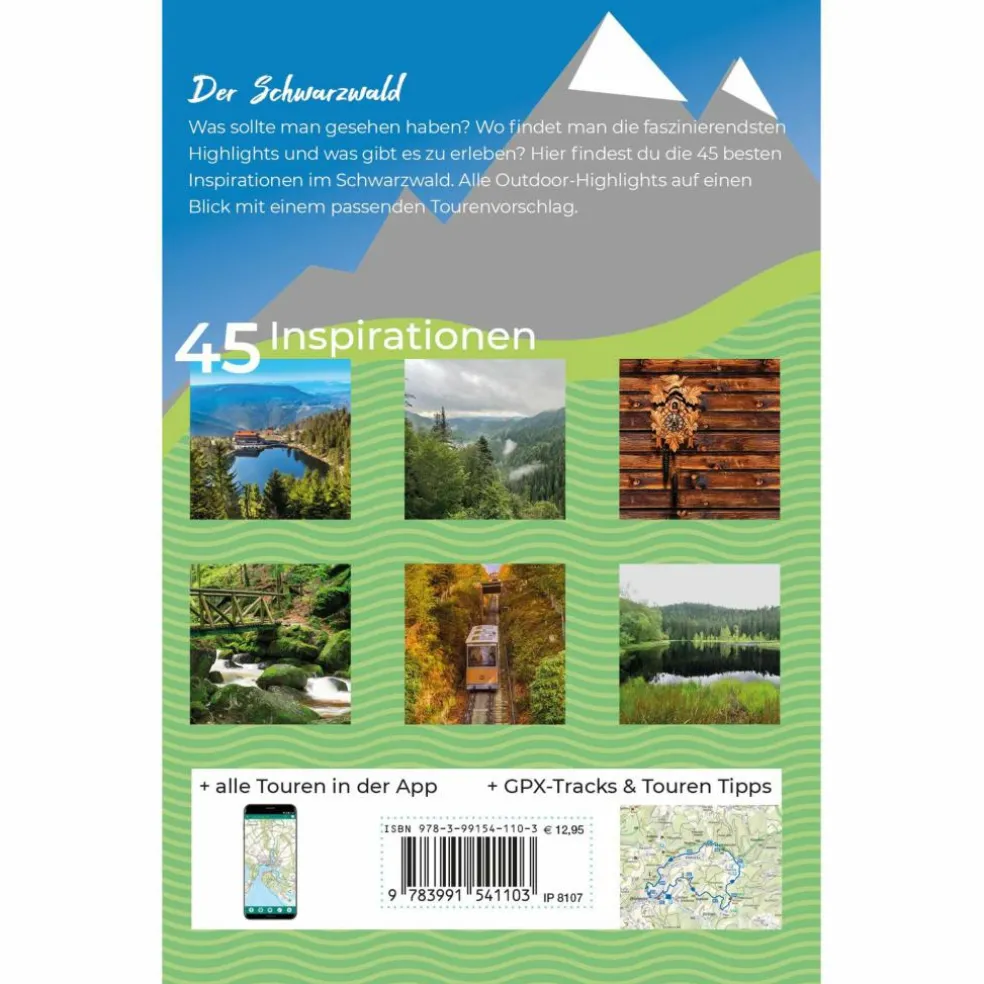 KOMPASS INSPIRATION SCHWARZWALD - Wanderführer