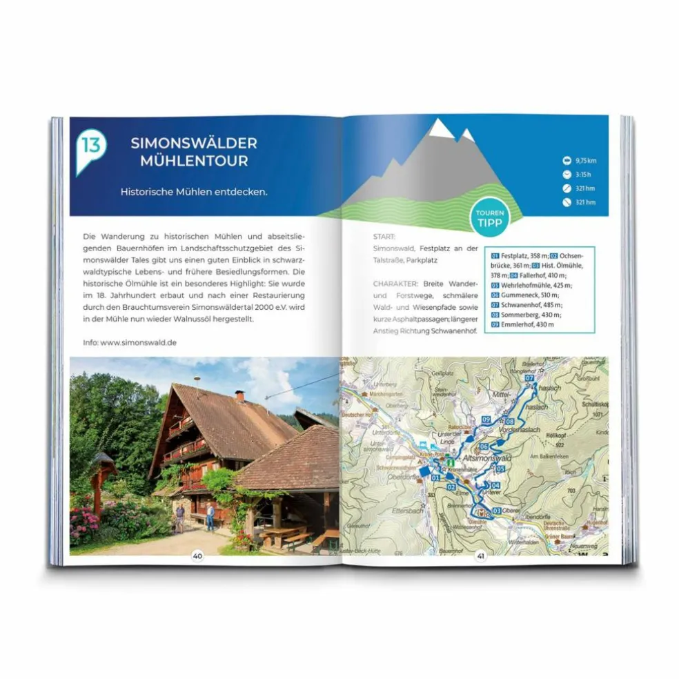 KOMPASS INSPIRATION SCHWARZWALD - Wanderführer
