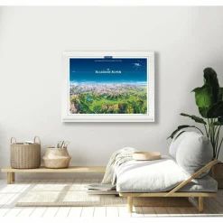 KOMPASS PANORAMA DIE ALLGÄUER ALPEN, POSTER